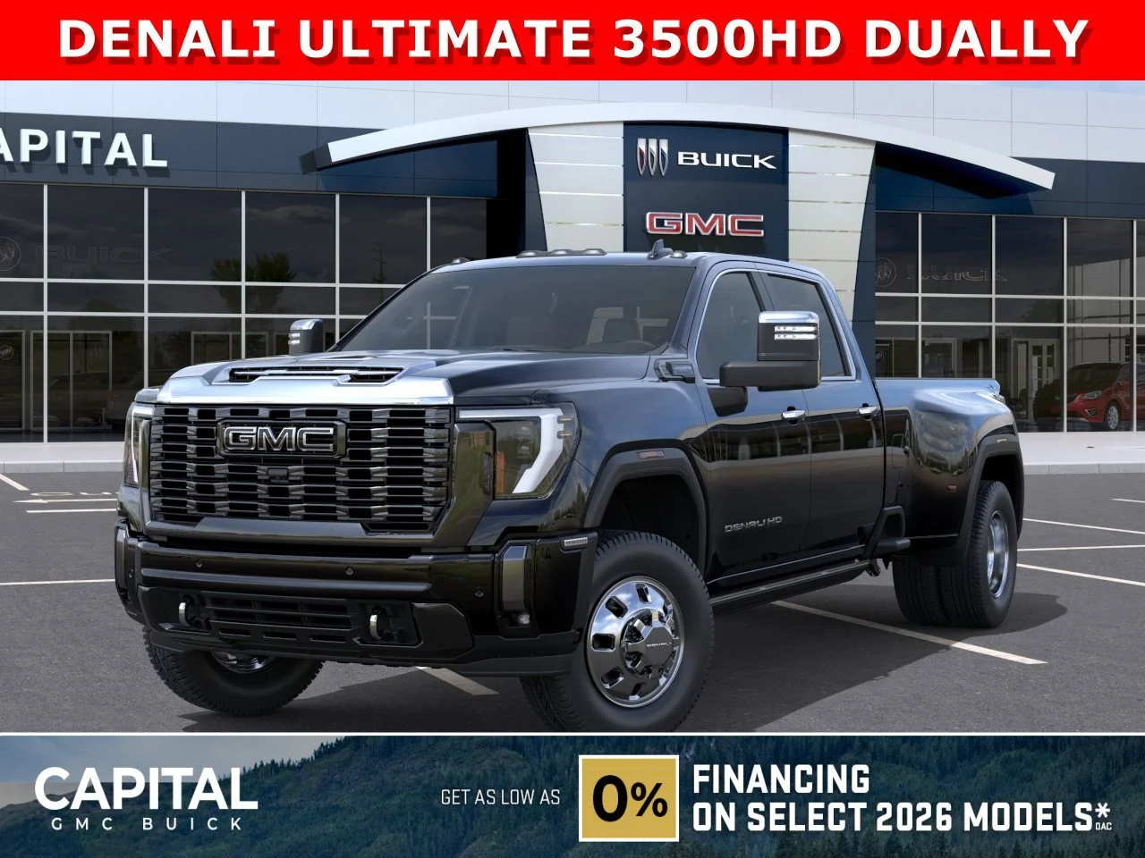 New 2026 ONYX BLACK GMC Denali Ultimate image 1