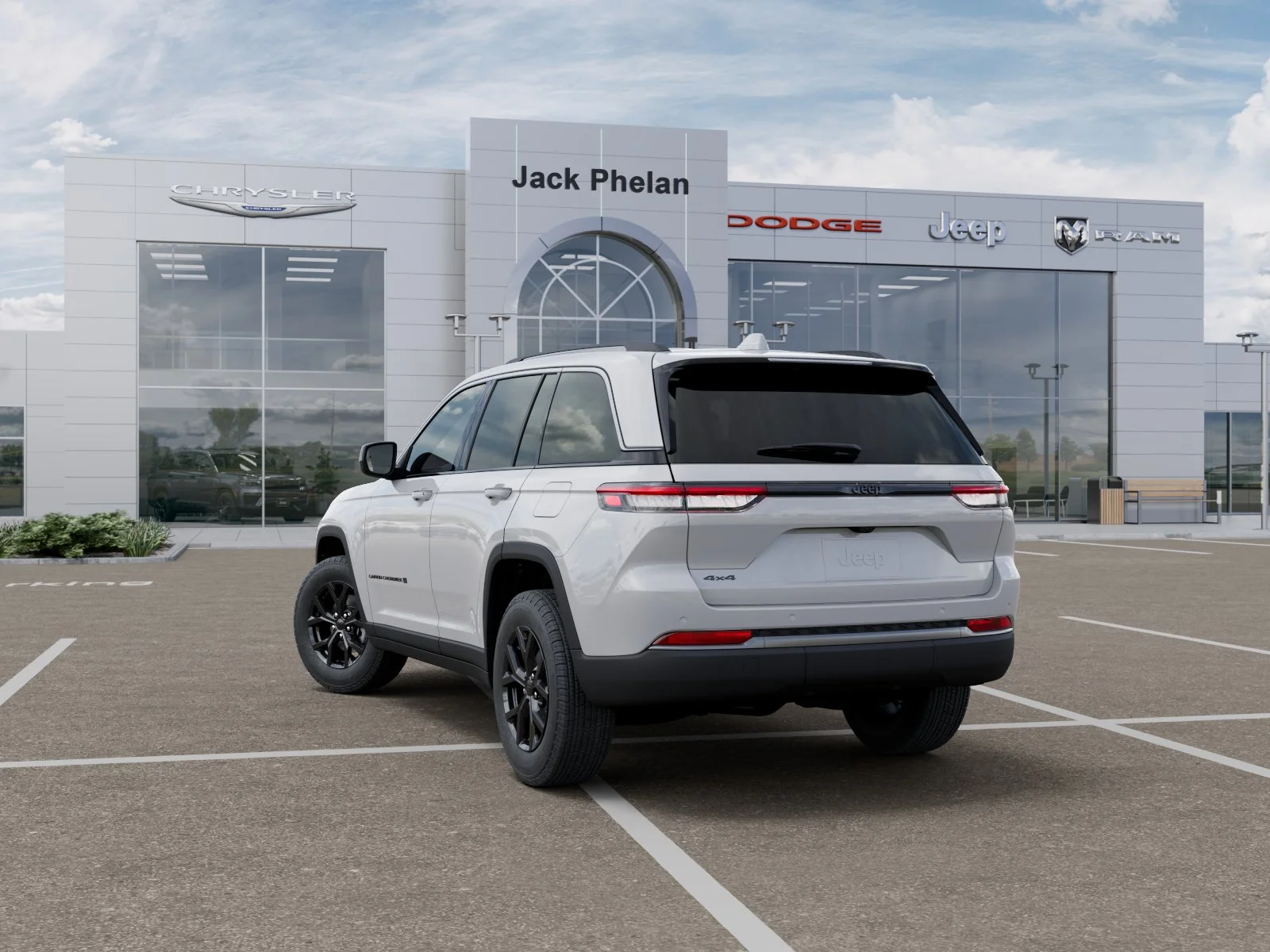 New 2026 Bright White Clear-Coat Exterior Paint Jeep Altitude image 35