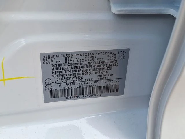 New 2027 Fresh Powder Nissan SV image 29