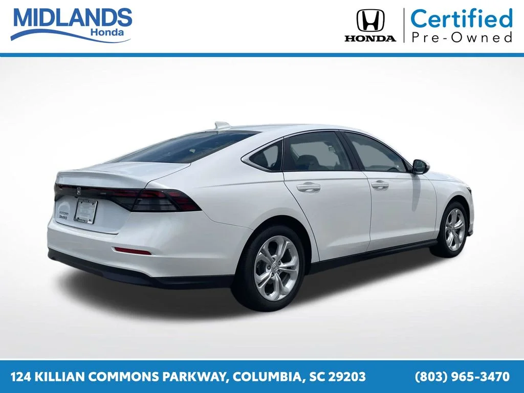 Certified Used 2026 Platinum White Pearl Honda LX image 7