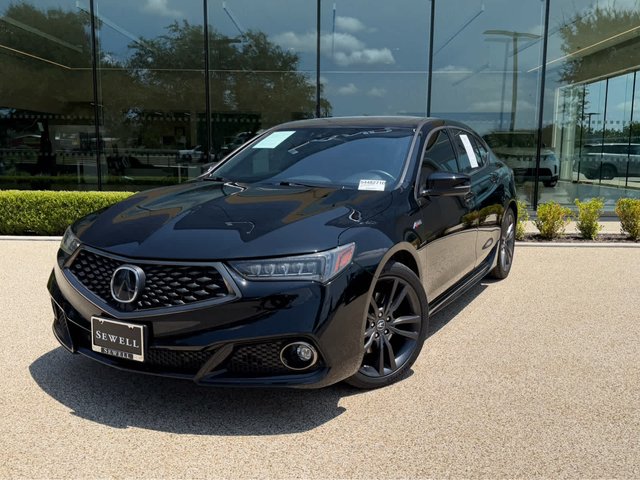 Pre-Owned 2019 Acura TLX w/A-Spec Pkg Red Leather