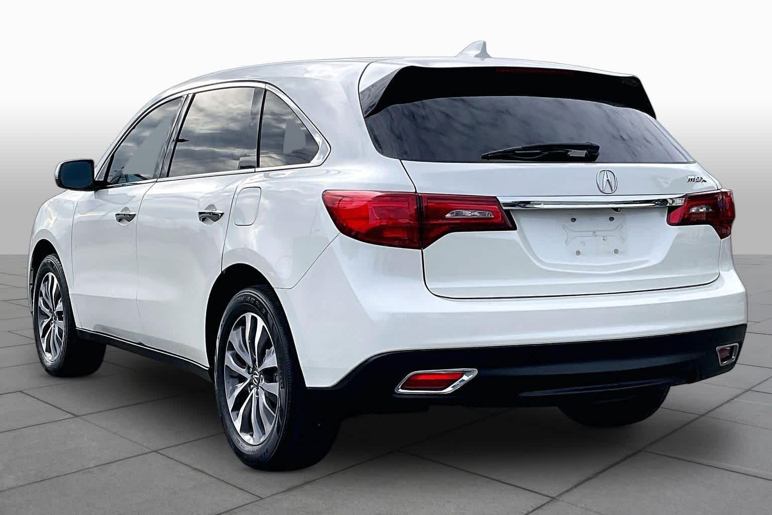 Used 2015 White Acura Tech Pkg image 11