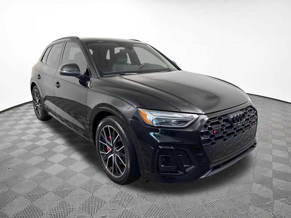 Used 2024 Black Metallic Audi Premium Plus image 4