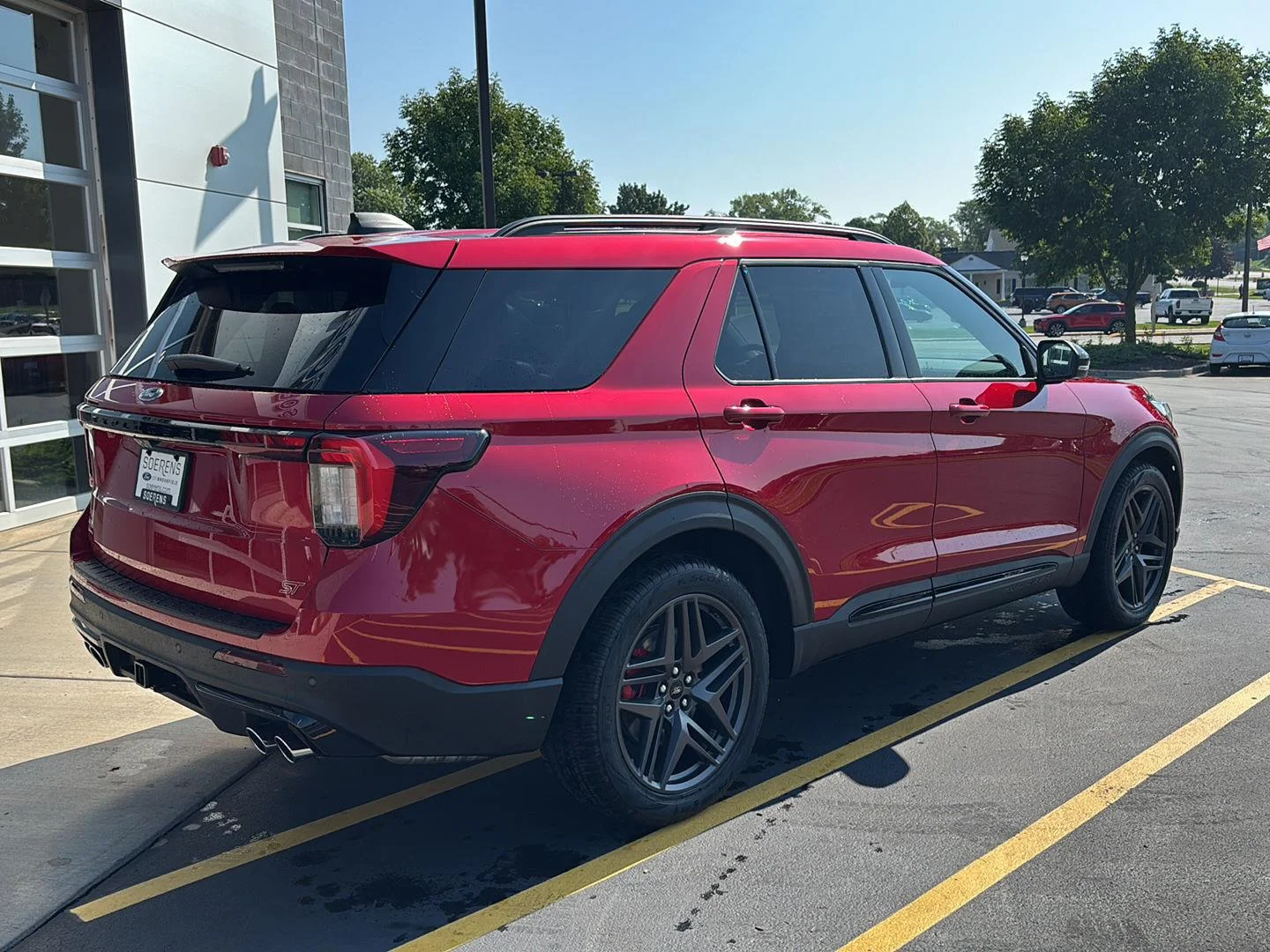 New 2026 Rapid Red Metallic Tinted Clearcoat Ford ST image 6