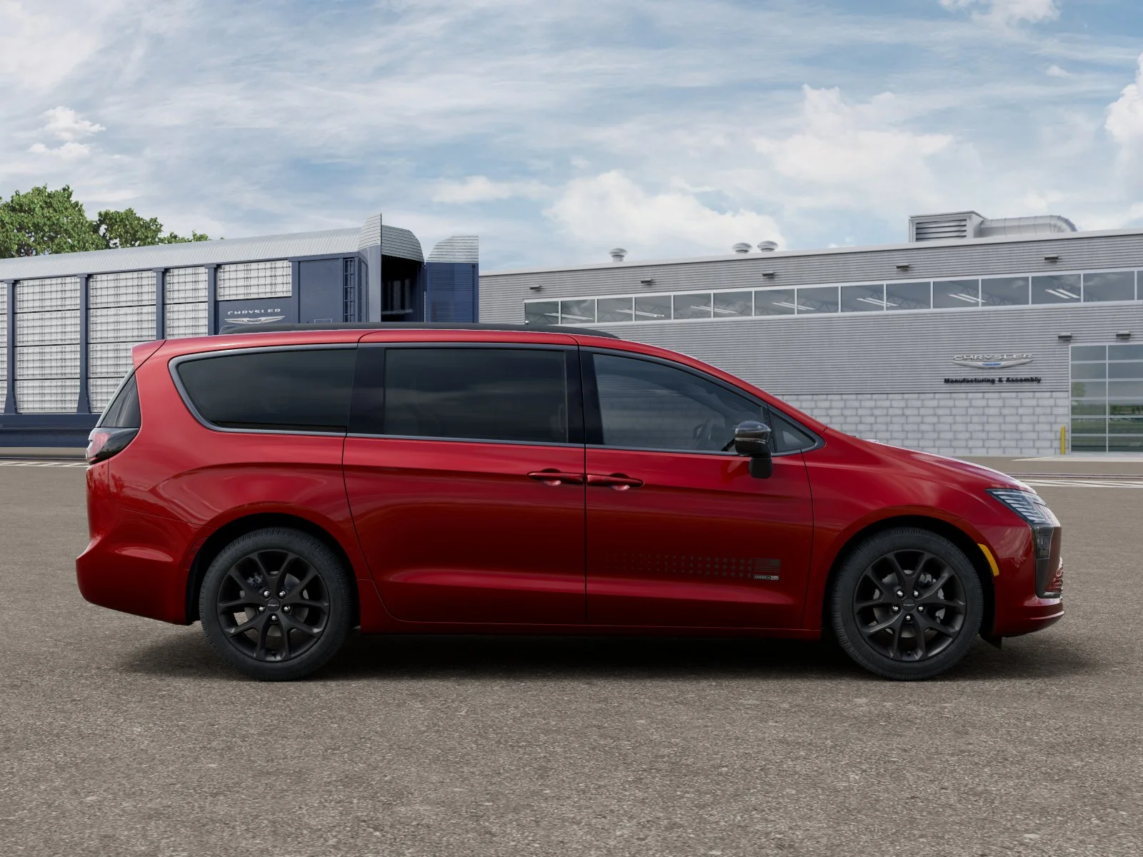 New 2027 Red Hot Pearl-Coat Exterior Paint Chrysler Select image 12