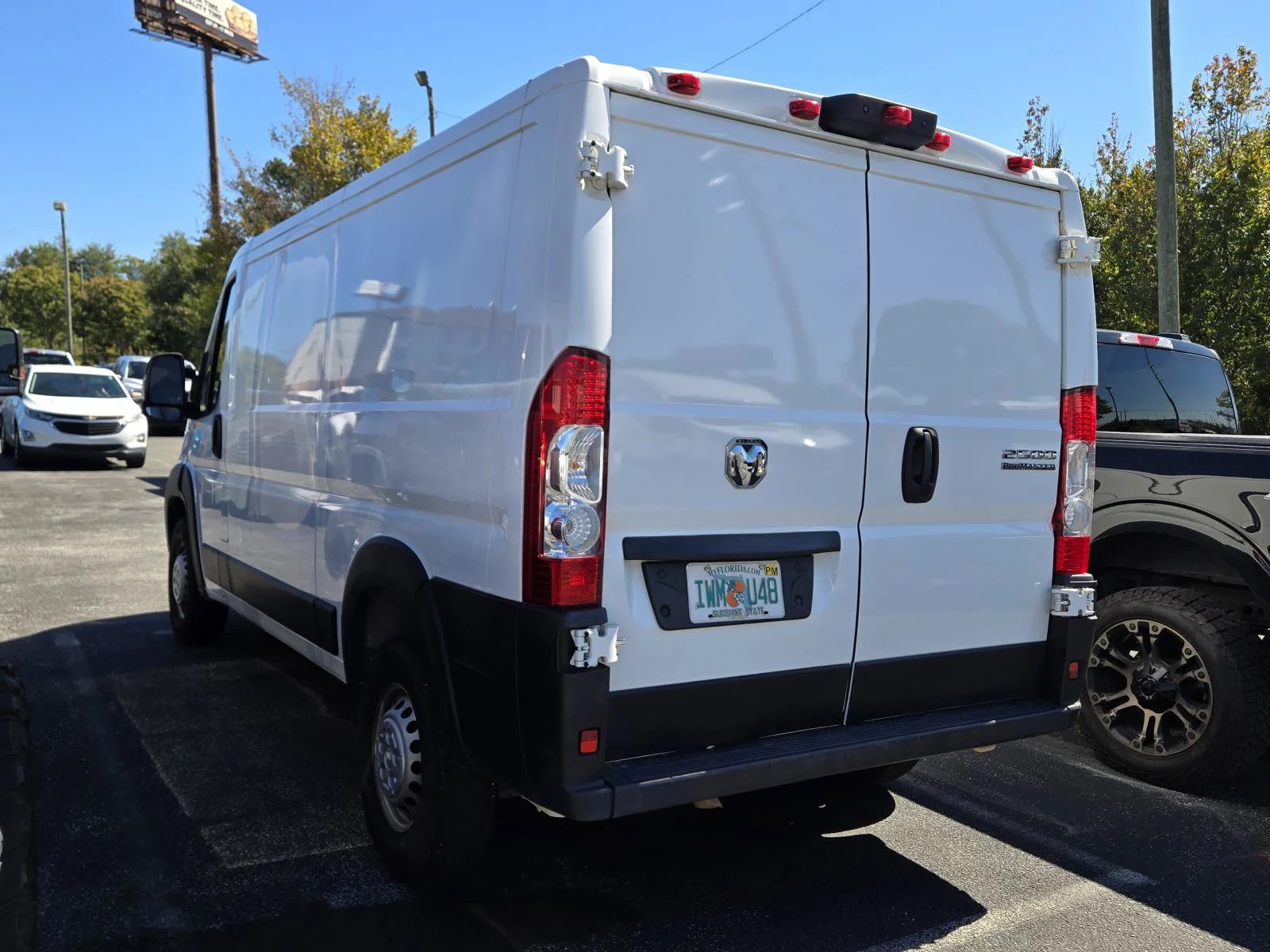 Used 2025 Bright White Clearcoat Ram Base image 5