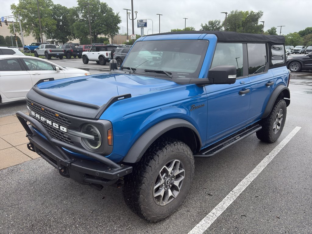 Used 2022 Velocity Blue Metallic Ford Badlands image 2