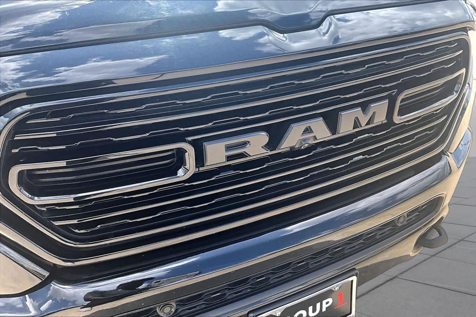 Used 2023 Diamond Black Crystal Pearlcoat Ram Limited image 30