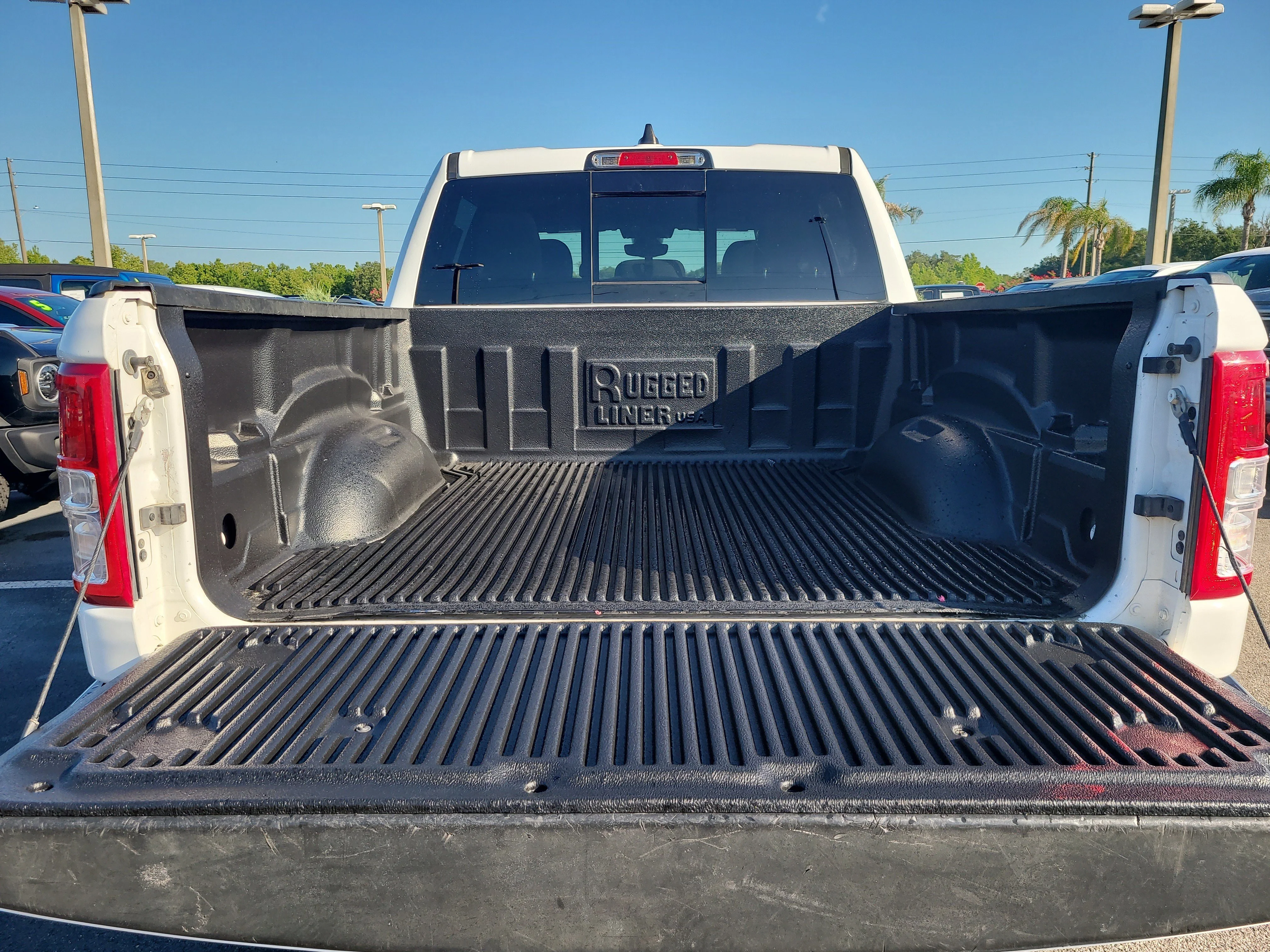 Used 2023 Bright White Clearcoat Ram Big Horn image 8