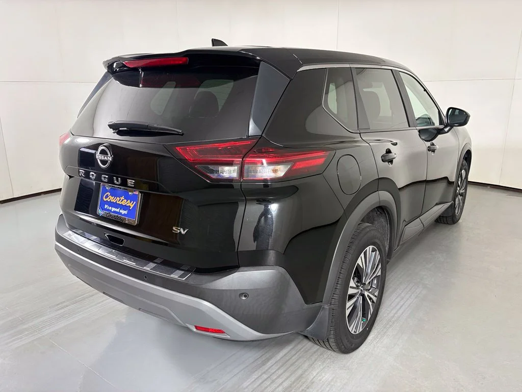 Used 2023 Black Nissan SV image 8