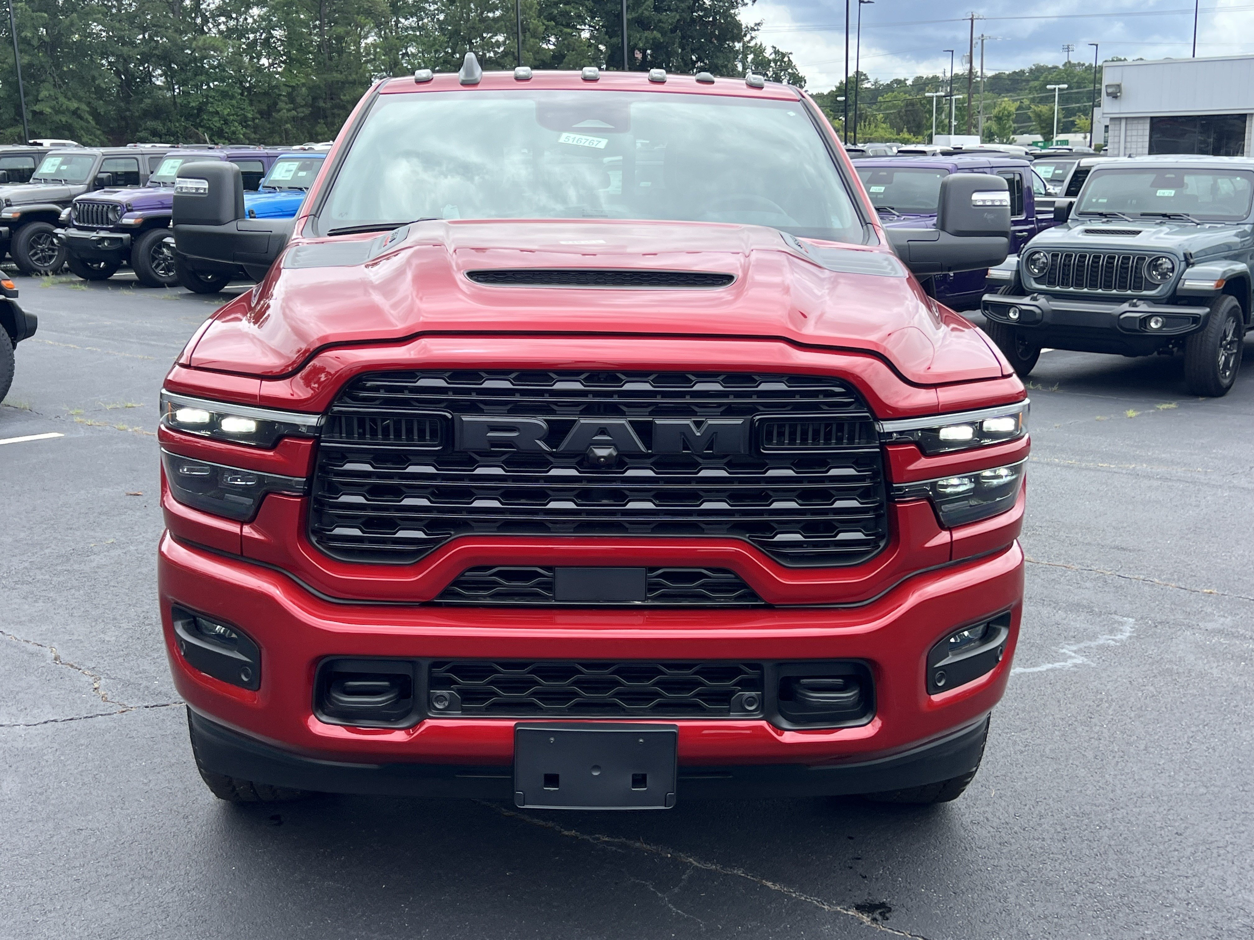 New 2026 Molten Red Pearlcoat Ram Limited image 2