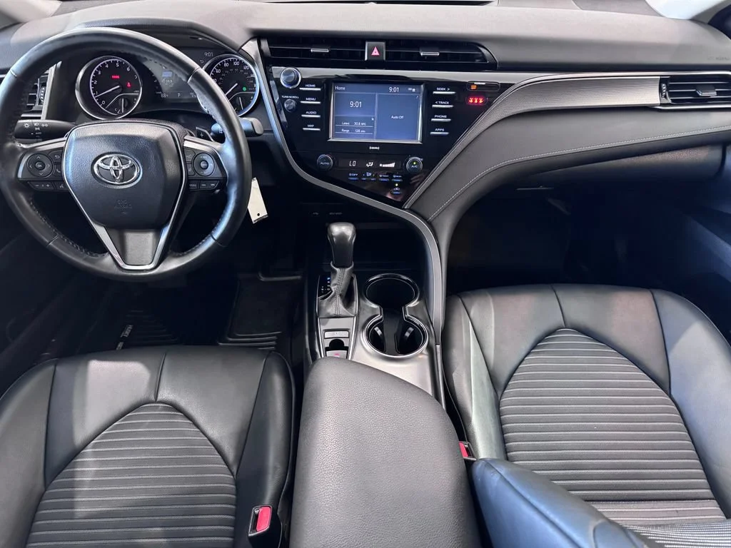 Certified Used 2020 Blue Toyota SE AWD image 11