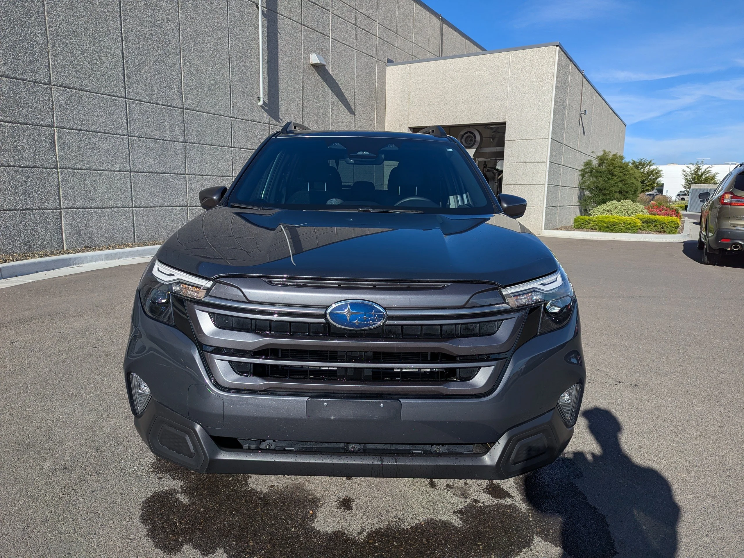 Used 2025 Magnetite Gray Metallic Subaru Premium Hybrid image 2
