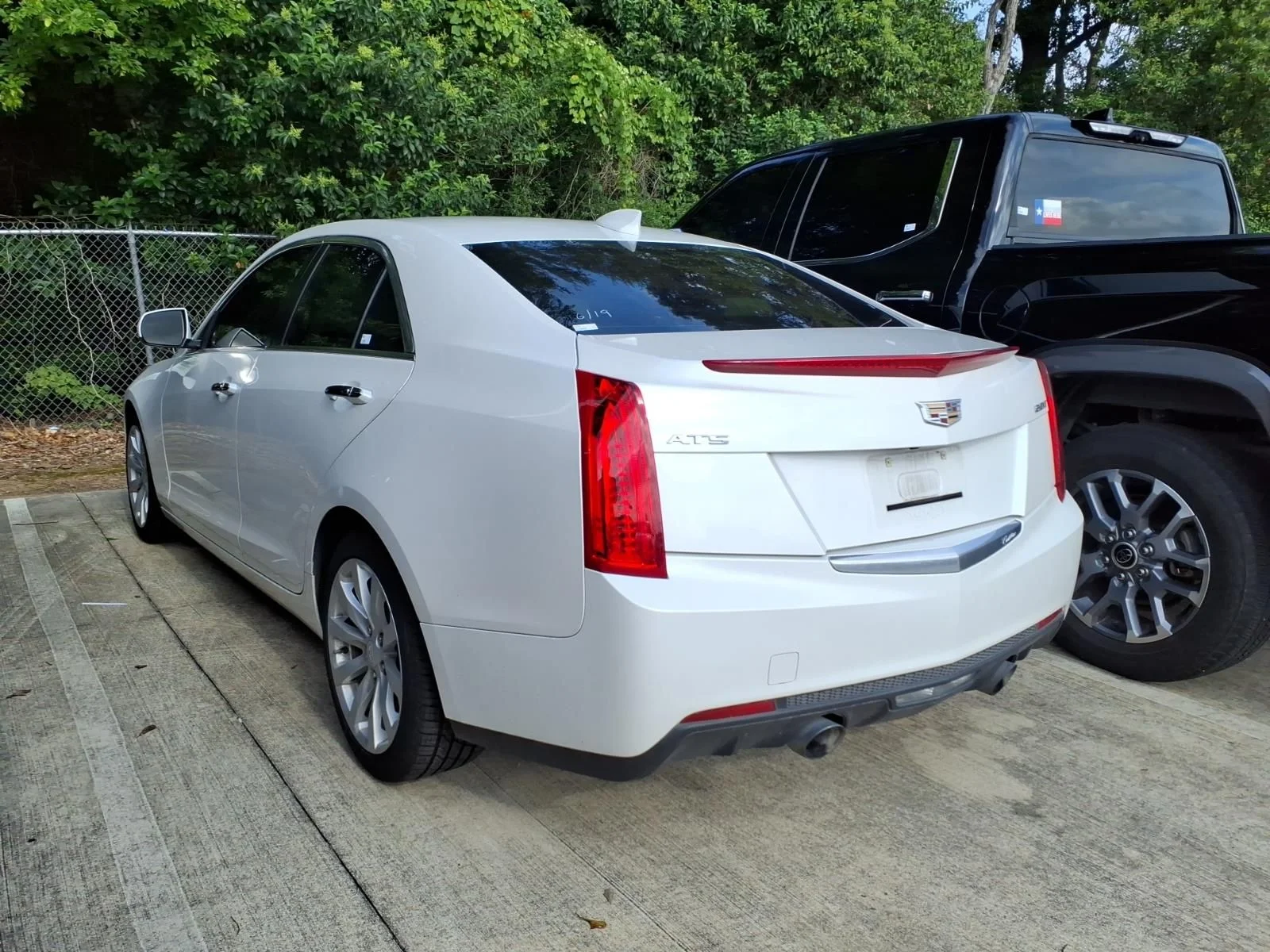Used 2018 White Cadillac 2.0L Turbo image 2