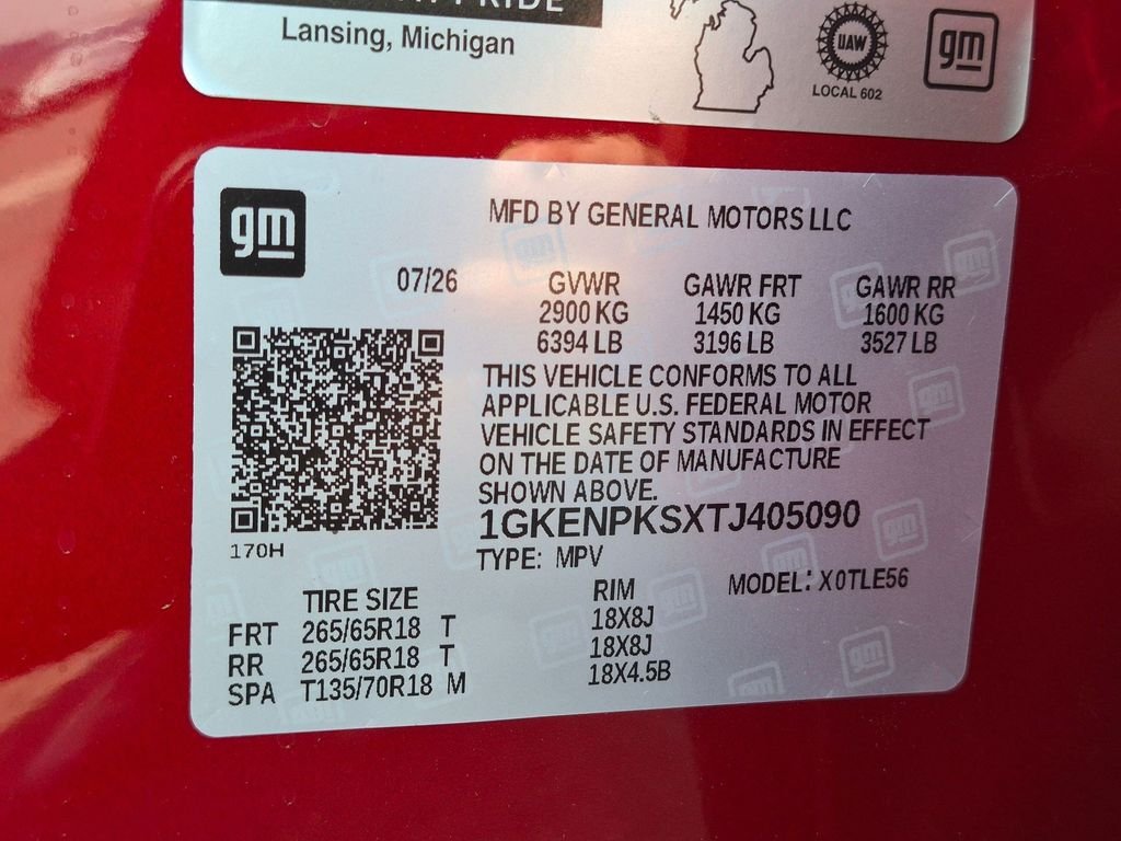 New 2026 Volcanic Red Tintcoat GMC AWD AT4 image 28