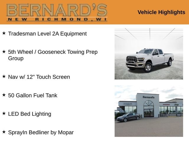 New 2027 Bright White Clear-Coat Exterior Paint RAM Tradesman image 2