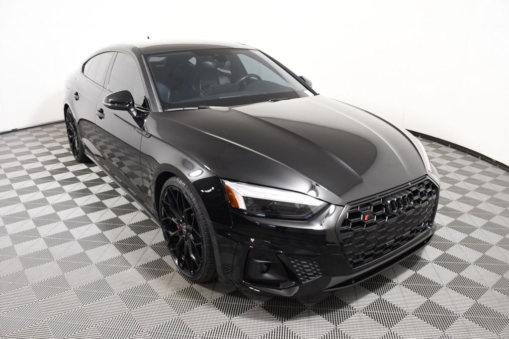 Used 2023 Mythos Black Metallic Audi Premium Plus image 9