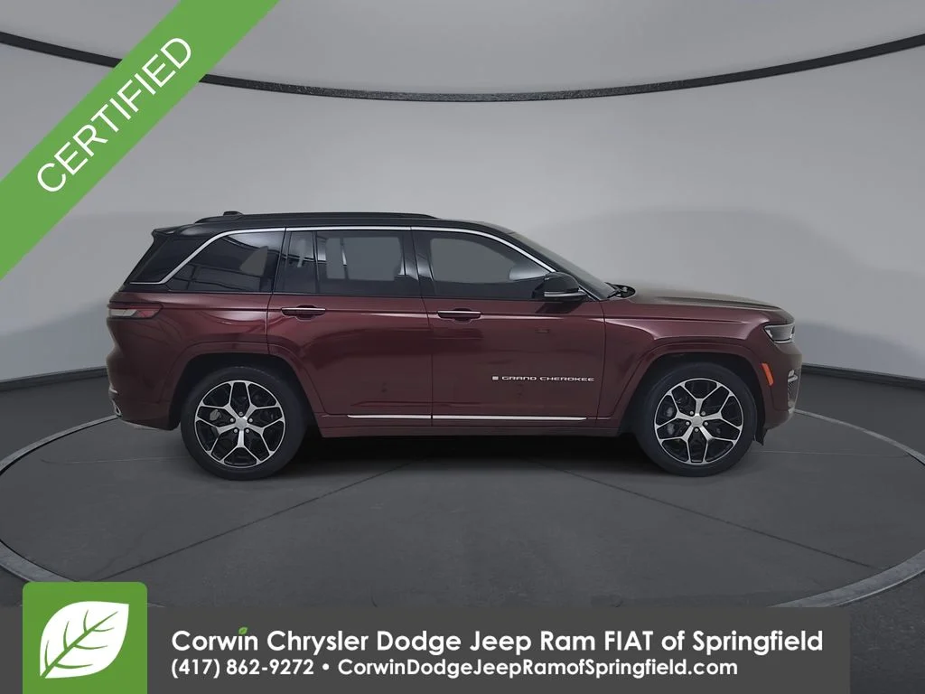 Certified Used 2025 Red Jeep Summit Reserve image 17