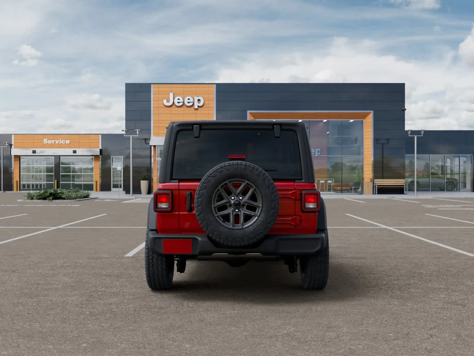 New 2026 Firecracker Red Clearcoat Jeep Sport S image 7