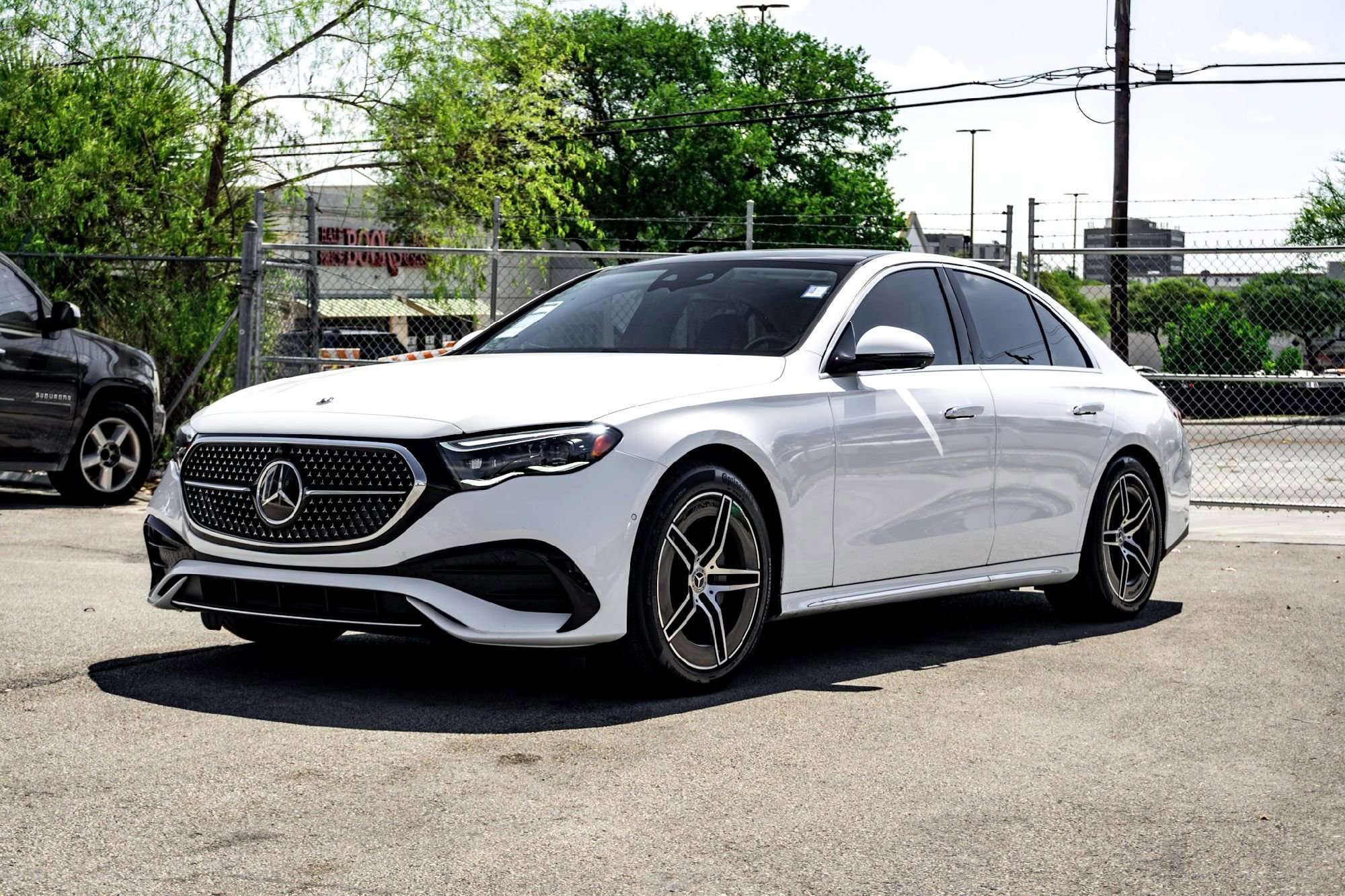 Certified Used 2025 Polar White Mercedes-Benz E 350 image 9