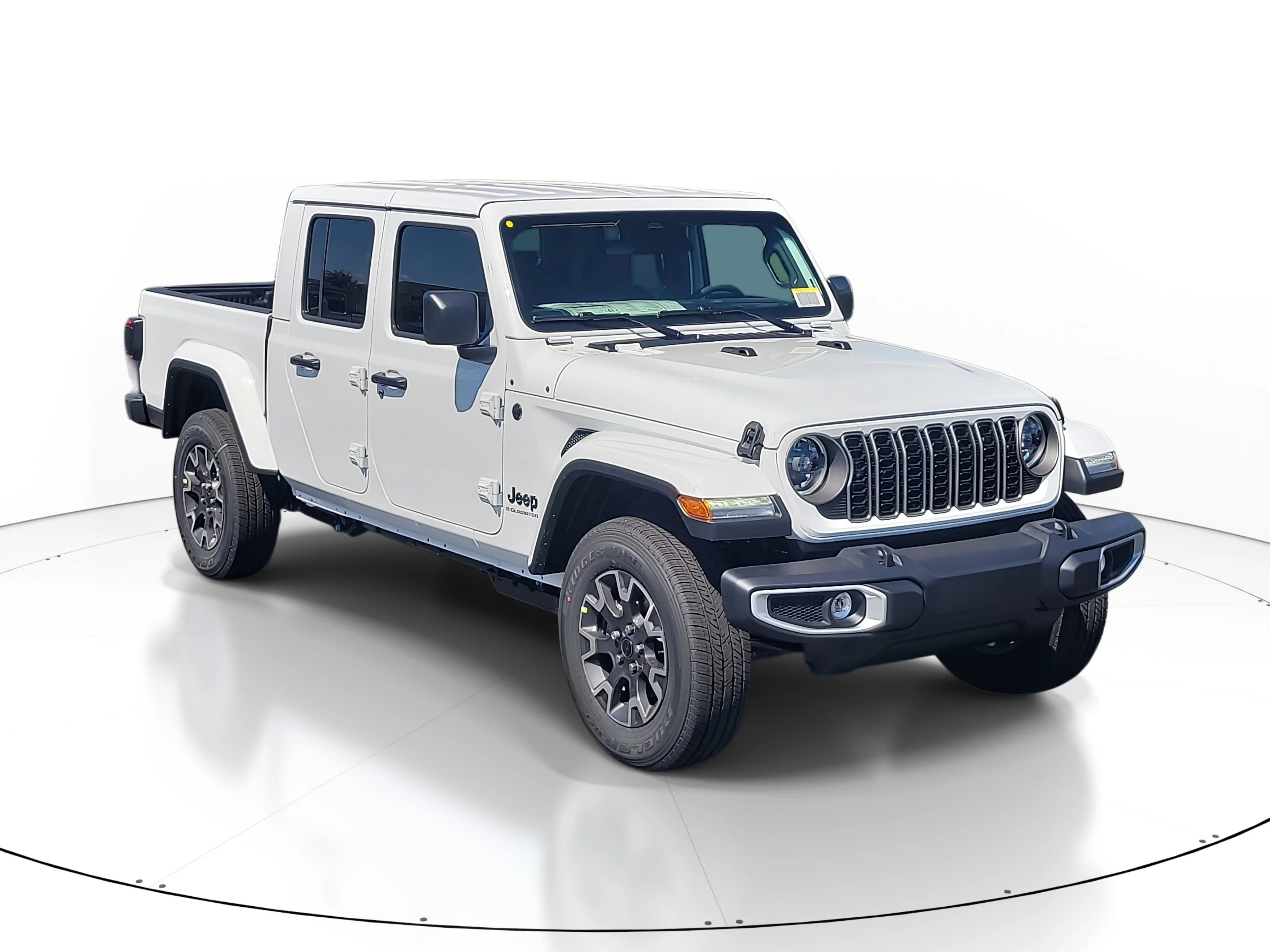 New 2026 Bright White Clearcoat Jeep Sahara image 1