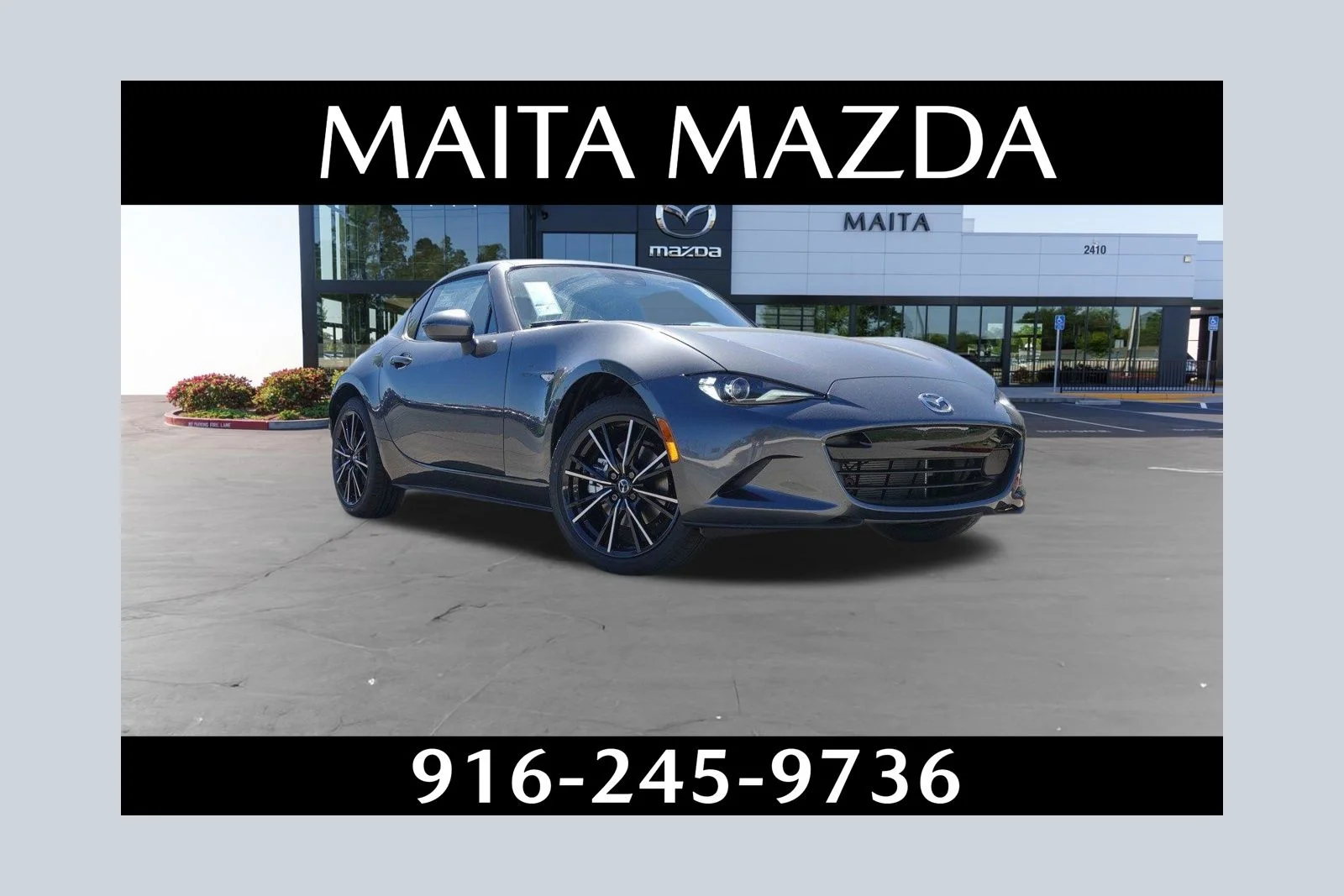 New 2026 Machine Gray Metallic Mazda Grand Touring image 1
