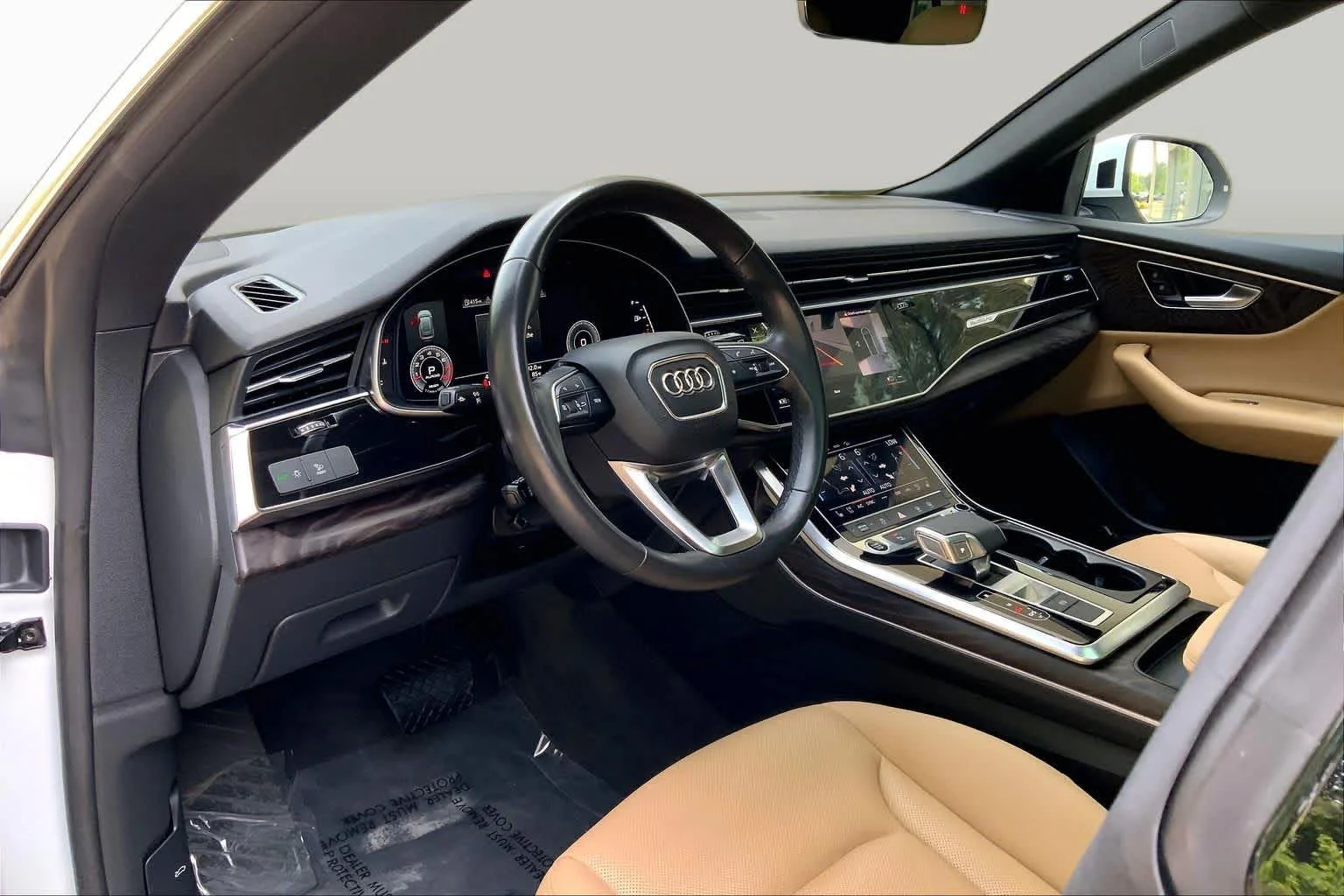 Used 2021 Glacier White Metallic Audi Premium Plus image 17