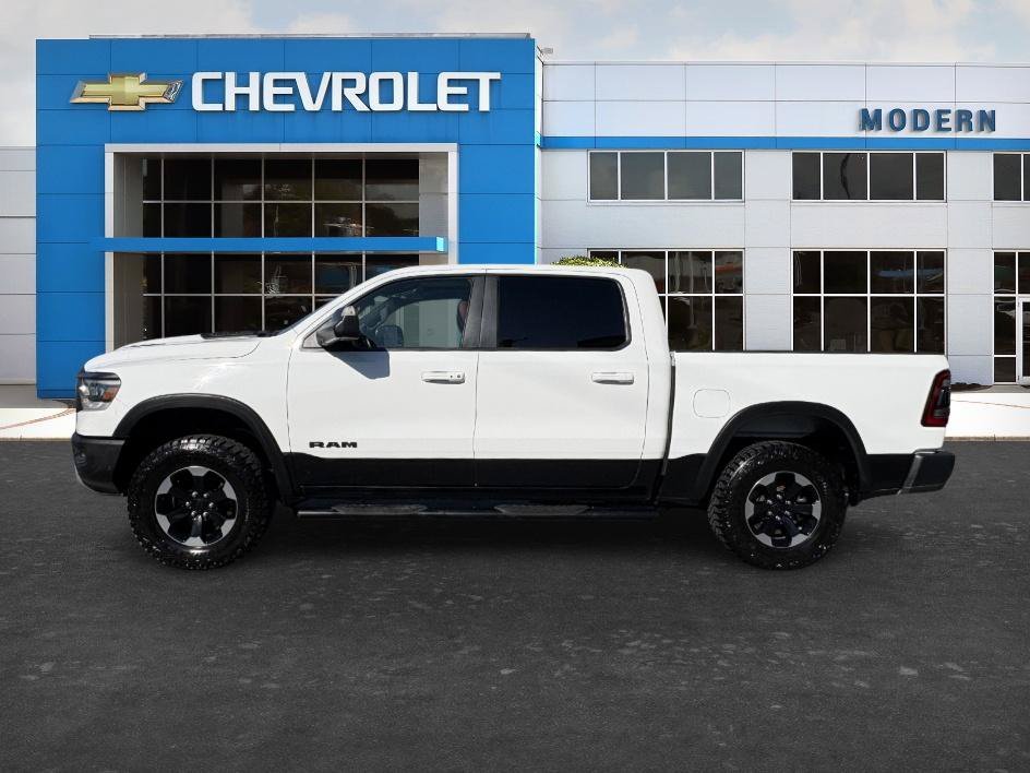 Used 2019 Bright White Clearcoat Ram Rebel image 1