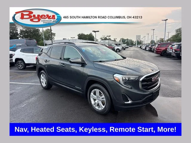 Used 2020 Gray GMC SLE image 1