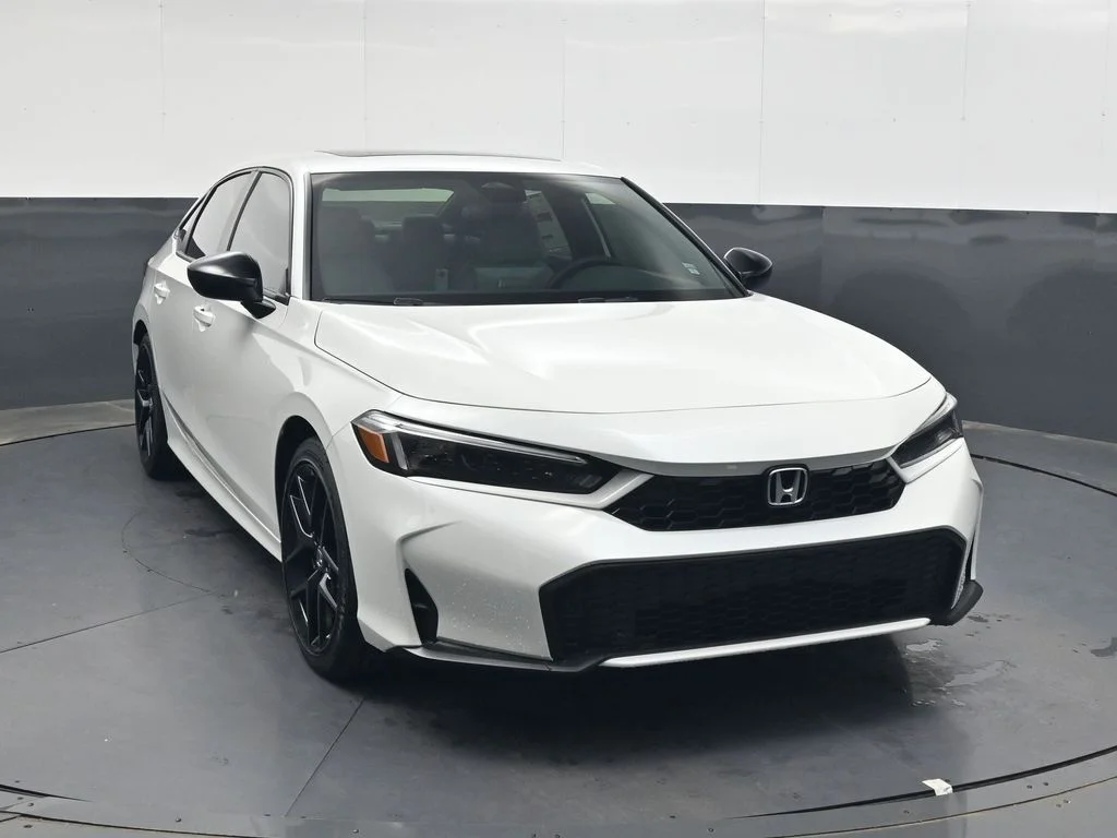 New 2026 Platinum White Pearl Honda Sport image 2