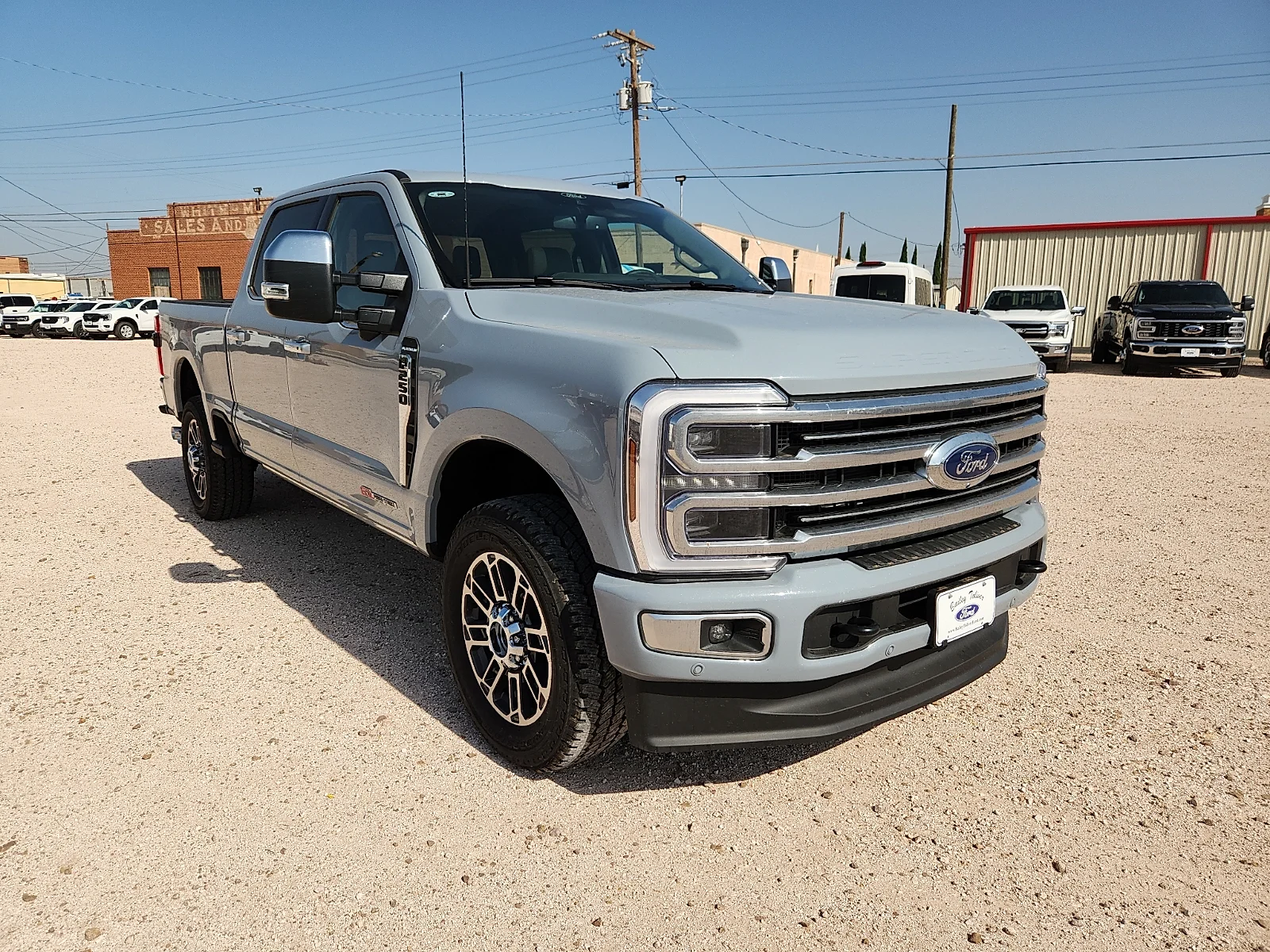 New 2026 Glacier Gray Metallic Tri-Coat Ford Platinum image 1