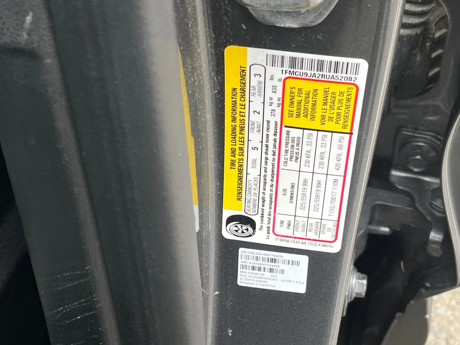 Used 2024 Carbonized Gray Metallic Ford Platinum image 29