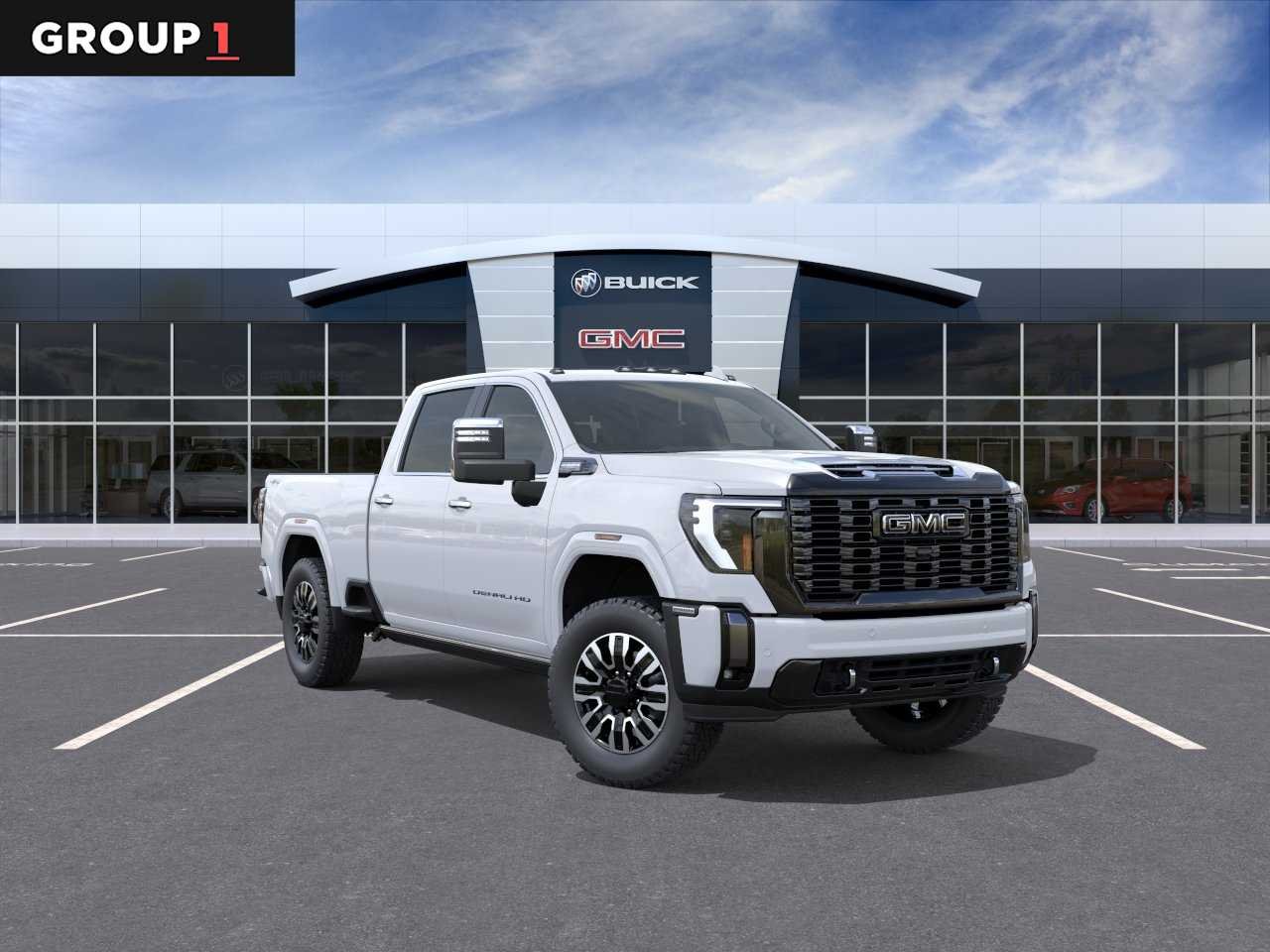 New 2026 Glacier White Tricoat GMC Denali Ultimate image 1