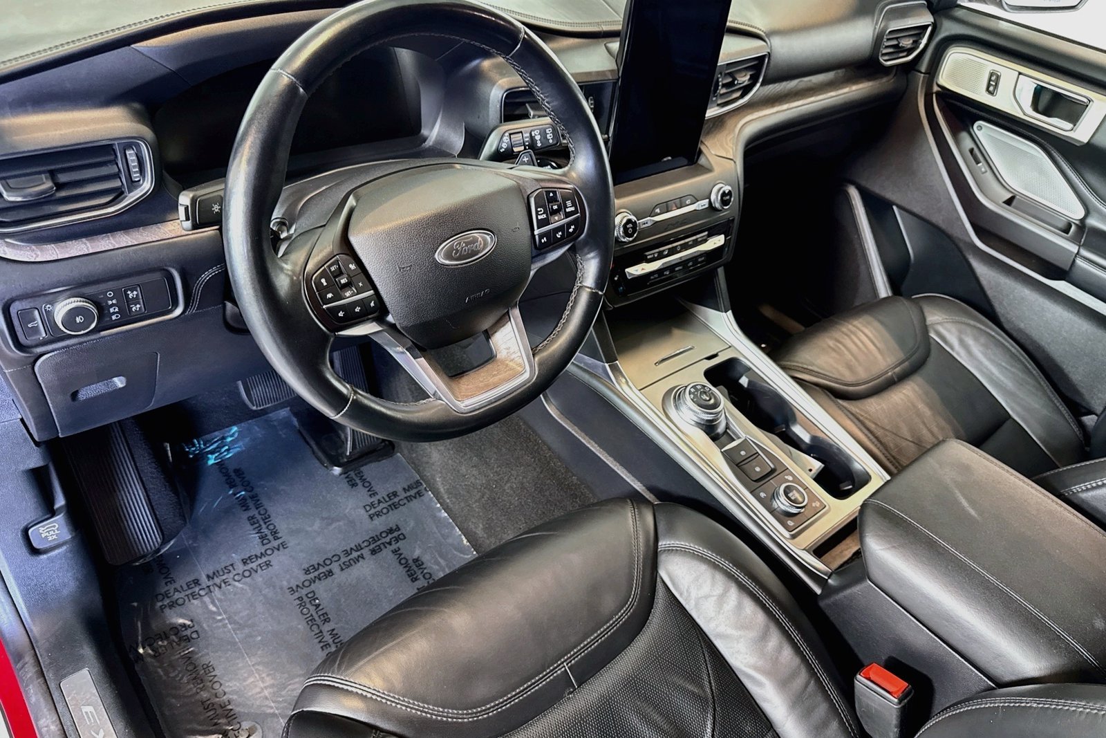 Used 2020 Rapid Red Metallic Tinted Clearcoat Ford Platinum image 9