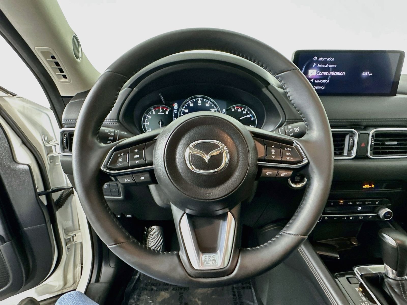 Certified Used 2023 White Metallic Mazda 2.5 S Premium Plus Package image 11