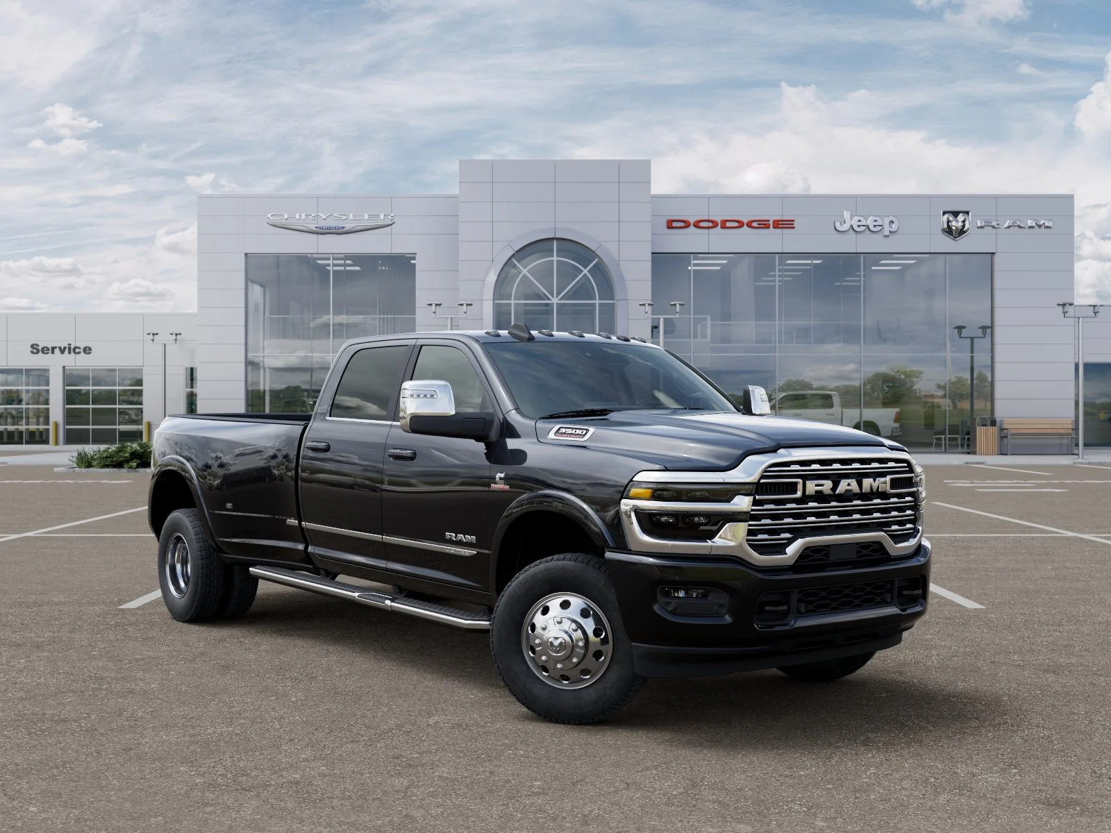 New 2026 Diamond Black Crystal Pearl-Coat Exterior Paint RAM Limited image 33