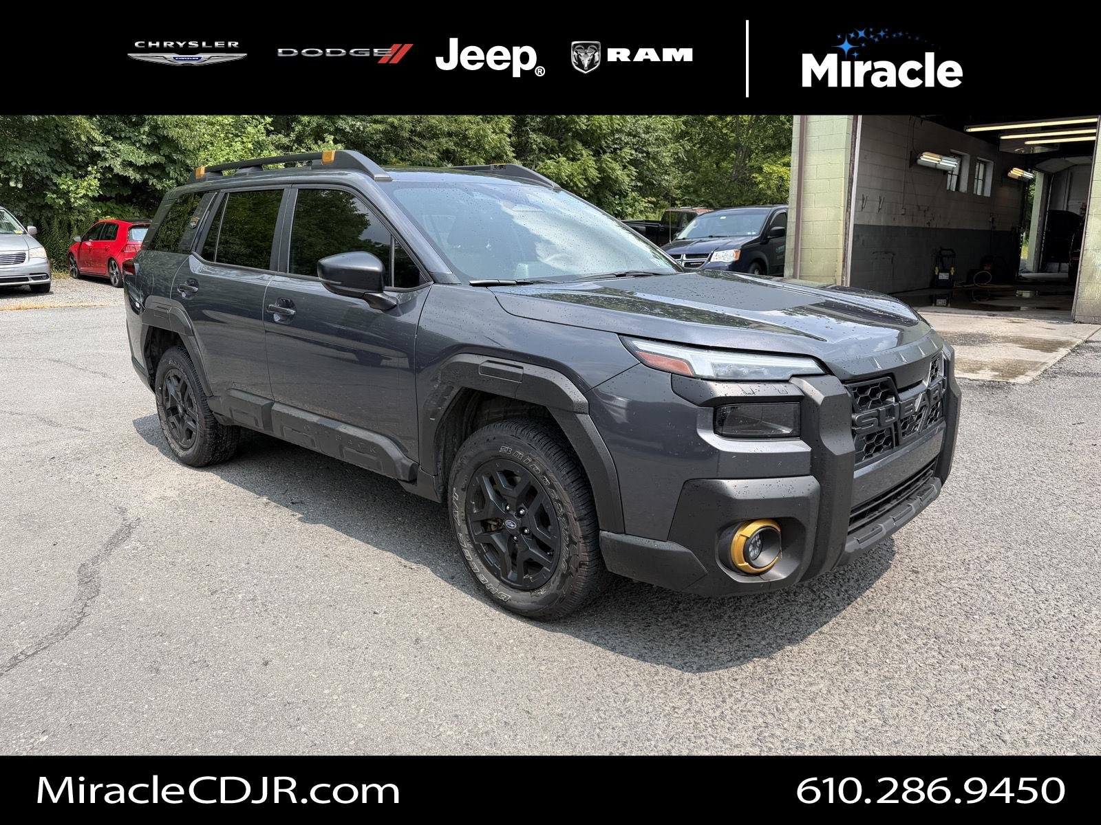 Used 2026 Magnetite Gray Metallic Subaru Wilderness image 1