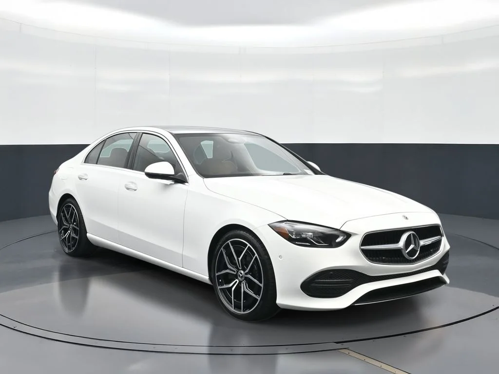 Used 2025 White Mercedes-Benz C 300 image 13