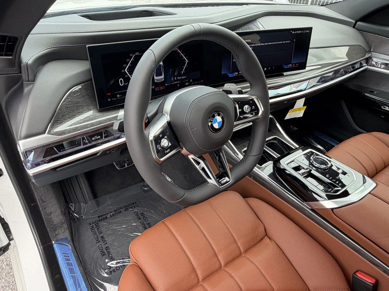 New 2026 Mineral White Metallic BMW 740i image 24