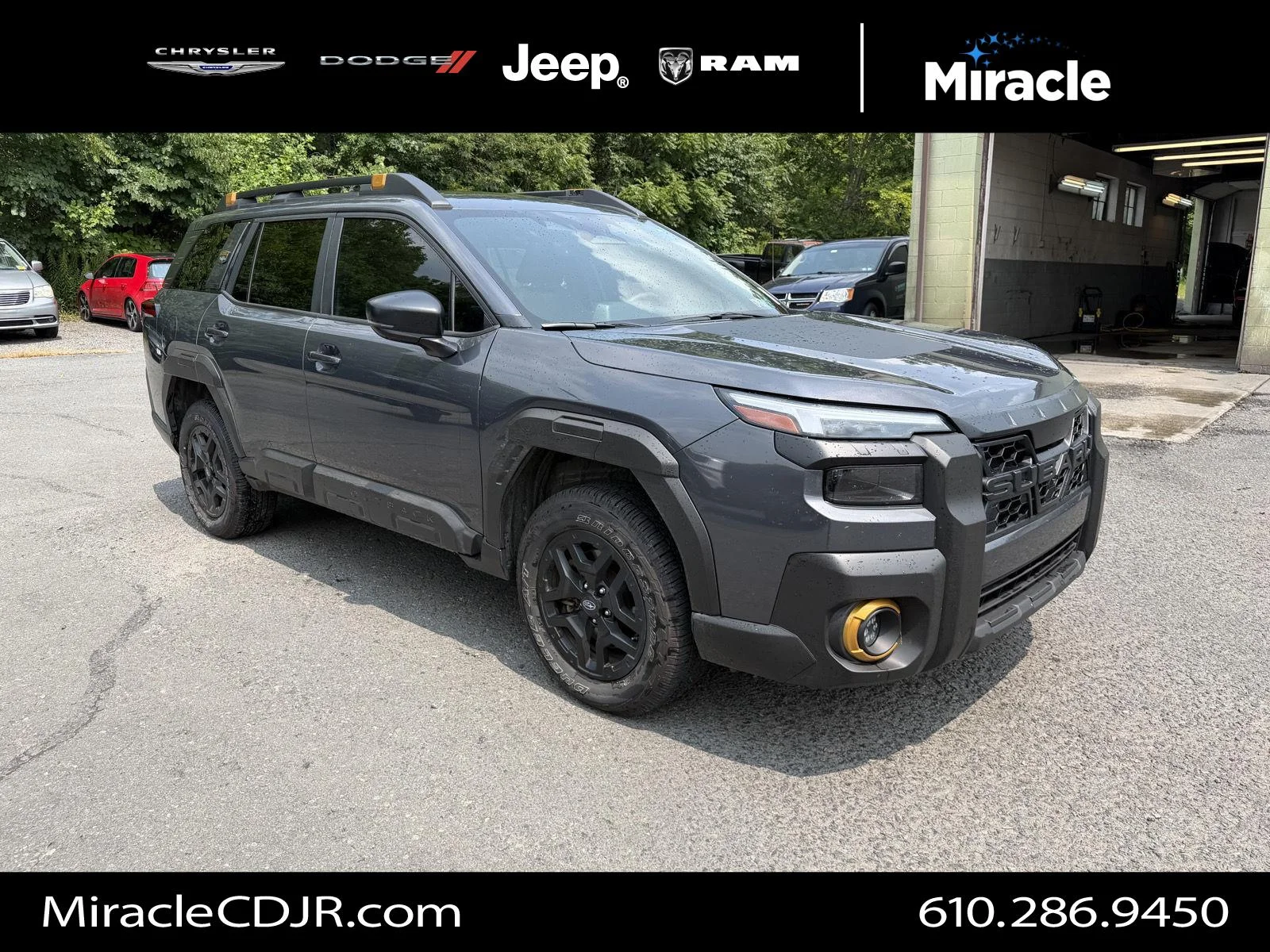 Used 2026 Magnetite Gray Metallic Subaru Wilderness image 1