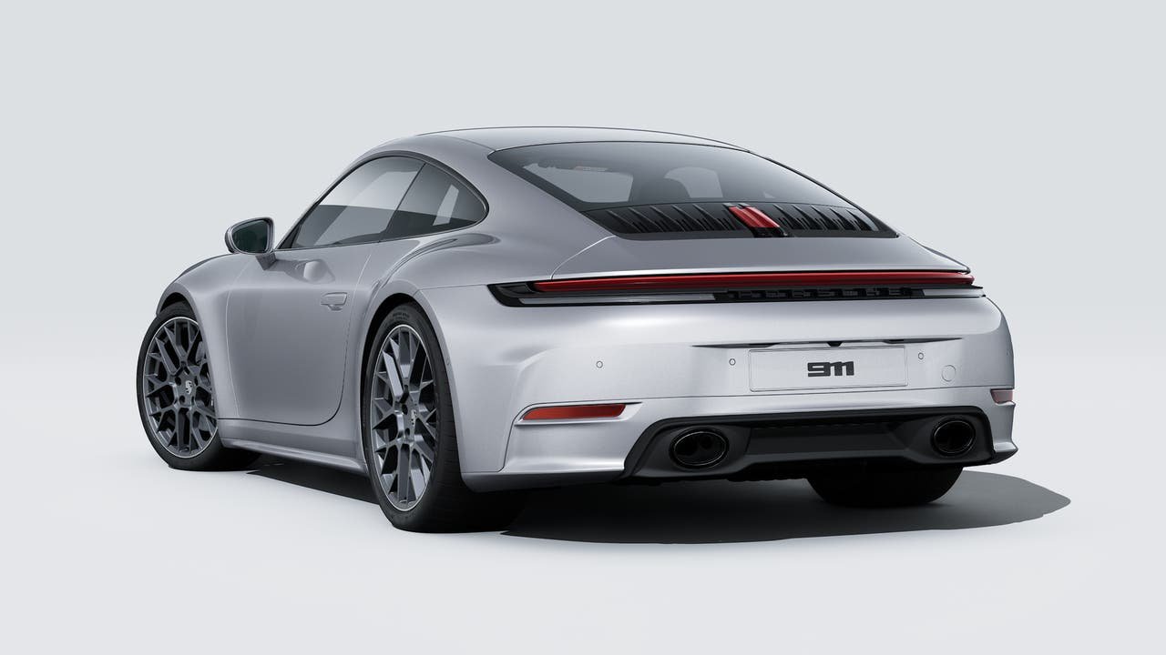 New 2027 Ice Grey Metallic Porsche Carrera image 3