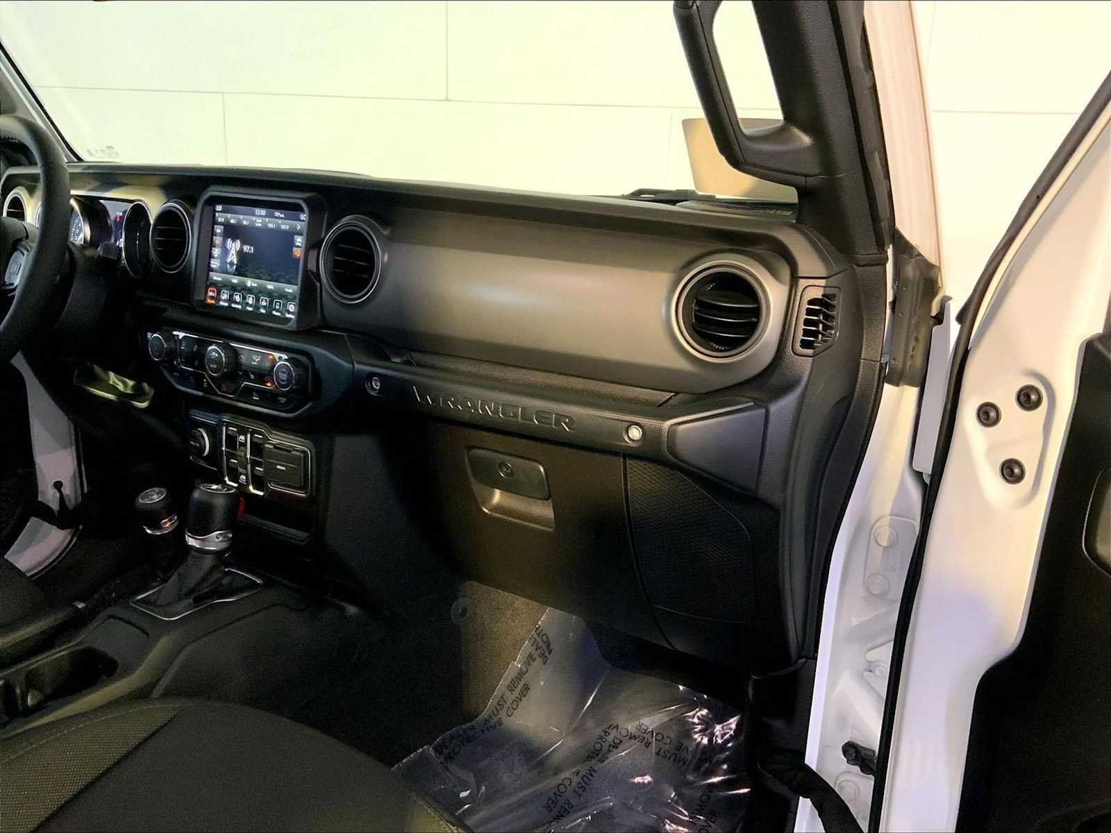 Used 2023 Bright White Clearcoat Jeep Willys image 23