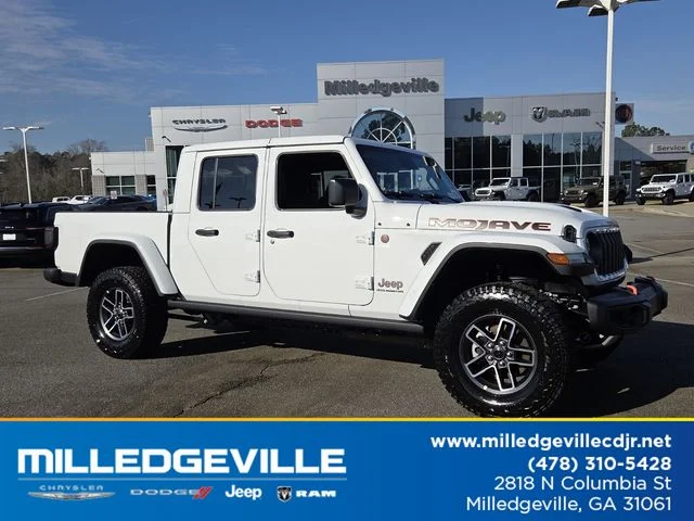 New 2026 Bright White Clear-Coat Exterior Paint Jeep Mojave image 1