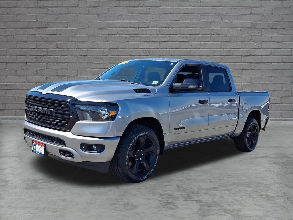 Used 2023 Billet Silver Metallic Clearcoat Ram Big Horn image 6