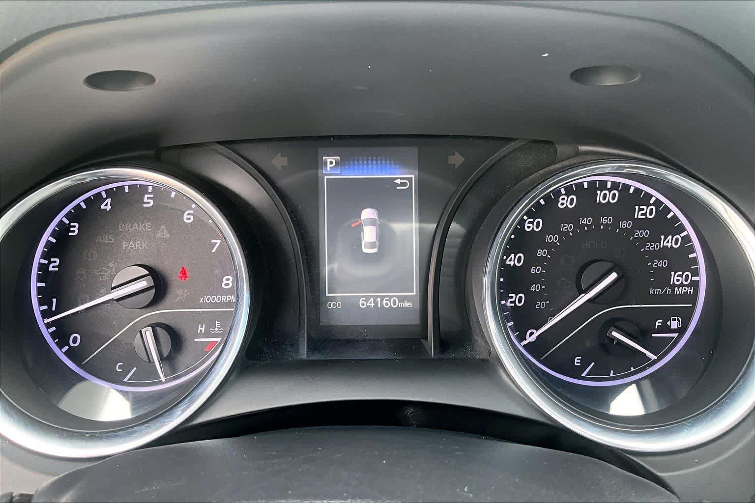 Used 2020 Midnight Black Metallic Toyota SE image 22