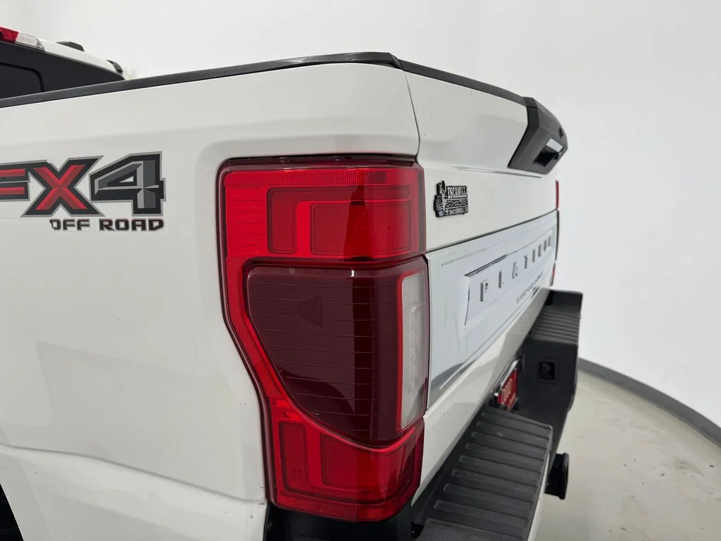 Used 2021 White Metallic Ford Platinum image 14