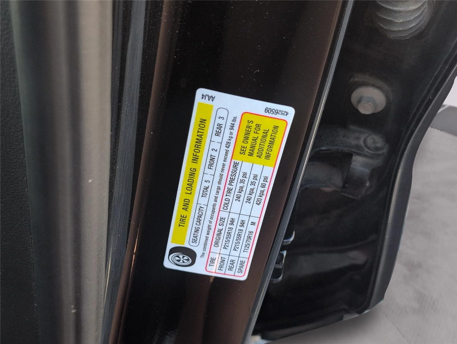 Used 2019 Includes (CM5) Black Carbon Metallic lower exterior accent color, Paint code W700S.) Buick Preferred image 15