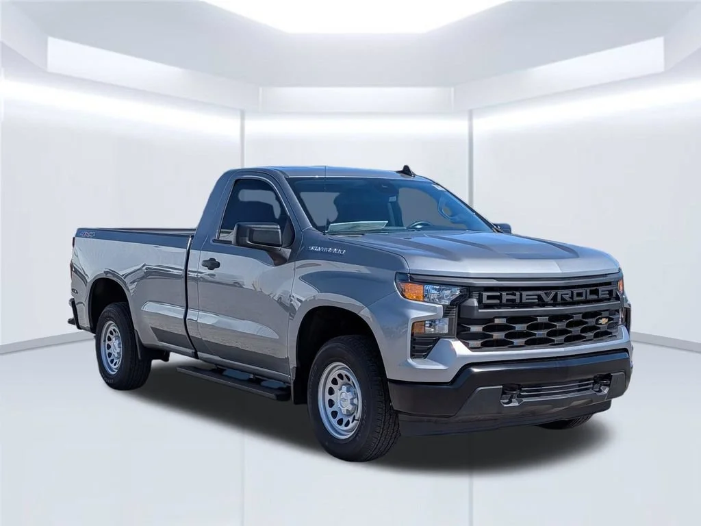 New 2026 Sterling Gray Metallic Chevrolet WT image 8