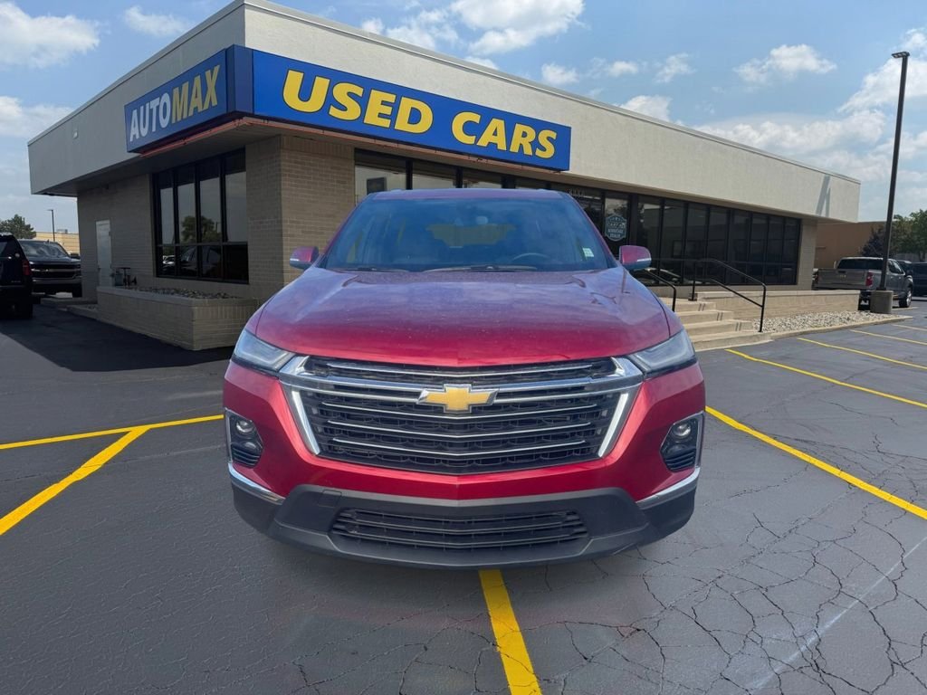 Used 2023 Radiant Red Tintcoat Chevrolet LT image 3