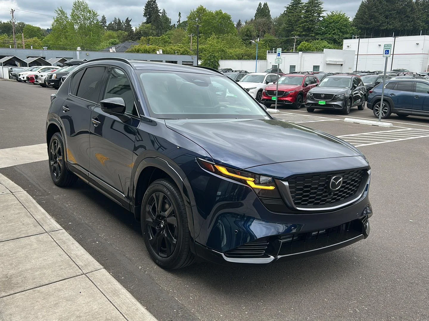 New 2026 Navy Blue Mica Mazda 2.5 S Premium Plus AWD image 6